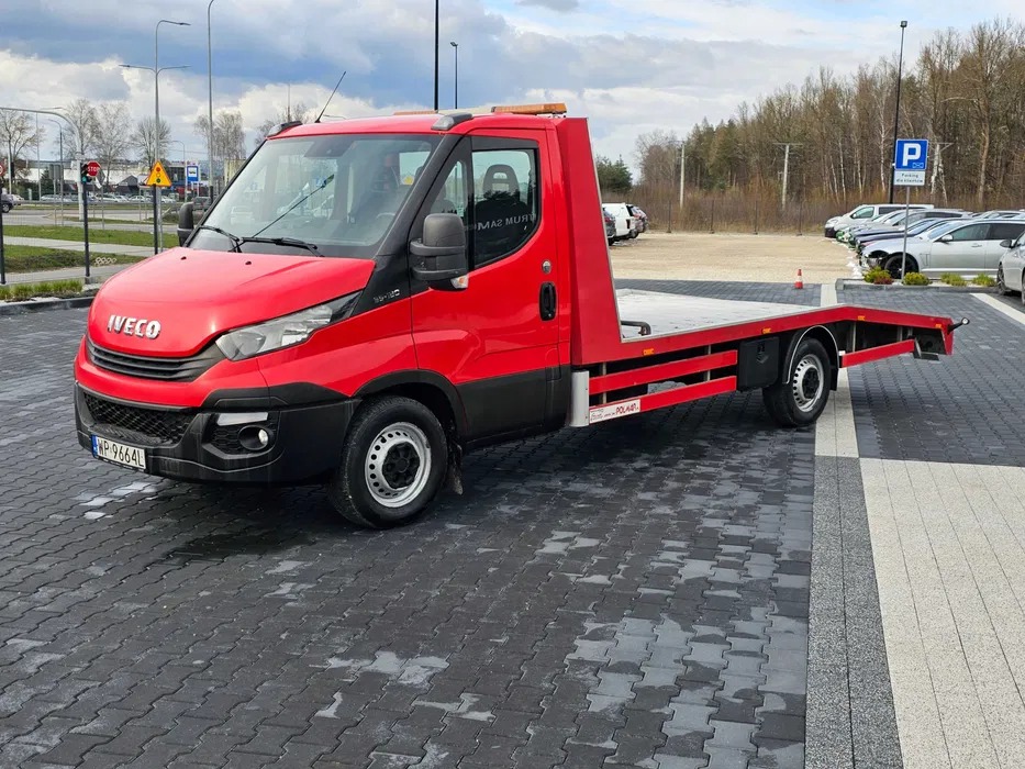 Autolaweta PREMIUM, nowe Iveco Daily, wynajem Warszawa