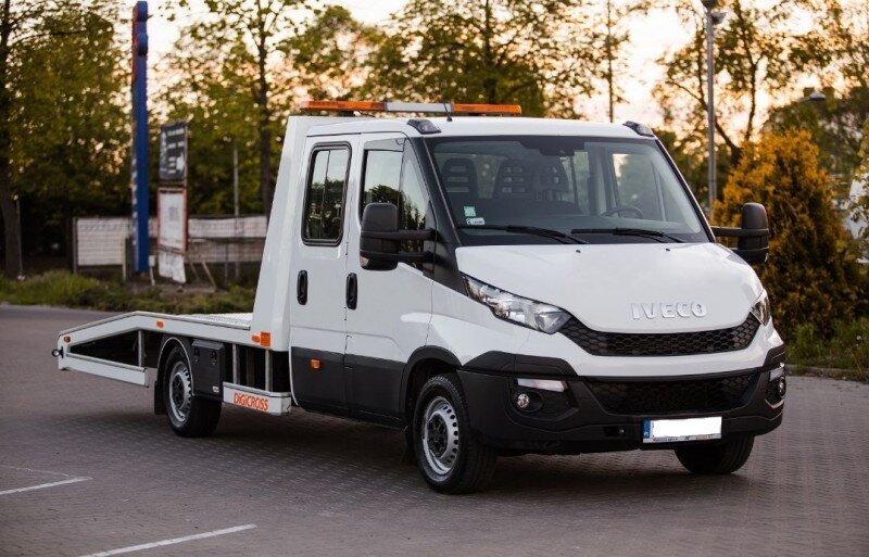 Autolaweta Iveco Daily gotowa do trasy zagranicznej